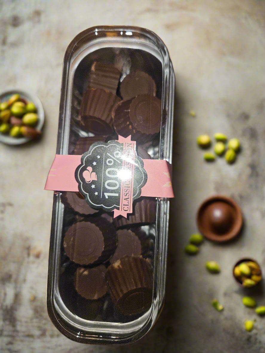 Dubai Milk Chocolate, Dubai White Chocolate Mini Cups