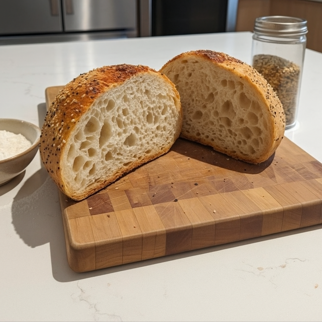 Everything Bagel Loaf