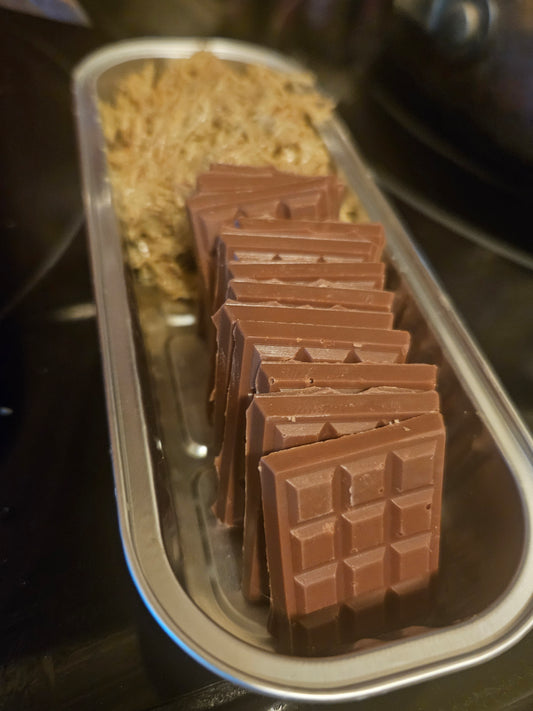 Chocolate/or White Chocolate Kataifi snack Boat