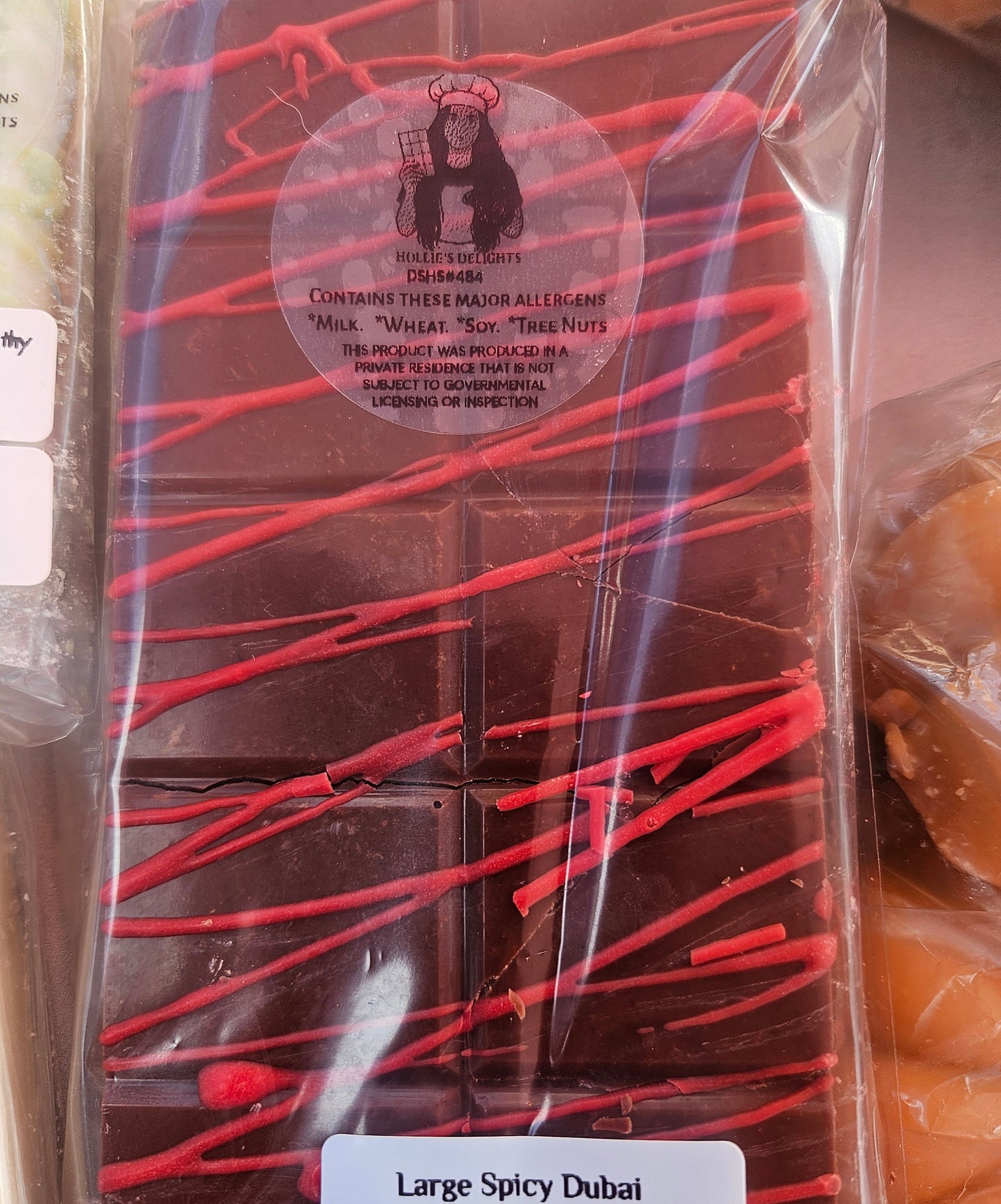 Large Dubai Spicy Mexican Chocolate